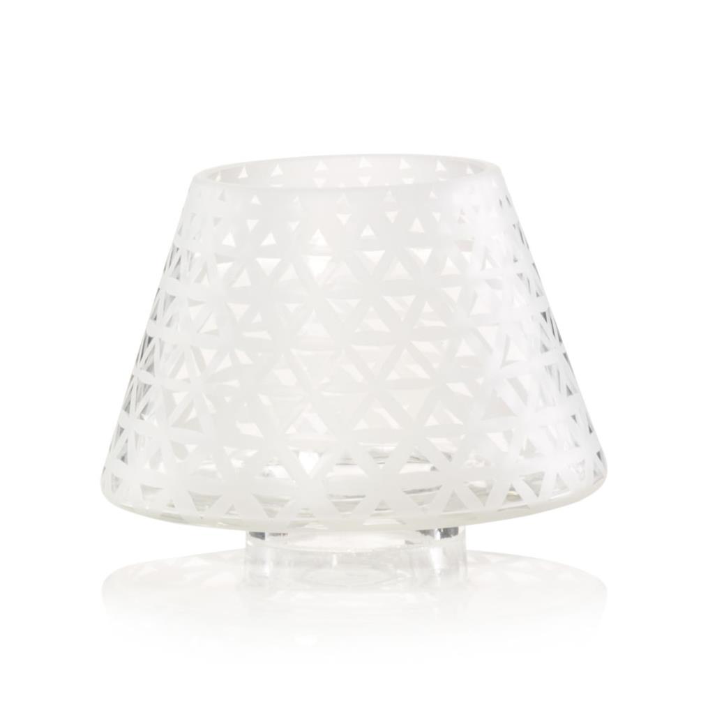 Yankee Candle Belmont Sandblasted Small Shade & Tray Extra Image 1